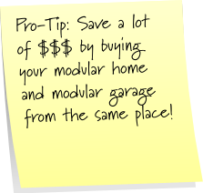 modular garage pro-tip