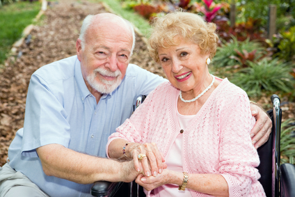 Senior Citizens enjoying their modular home